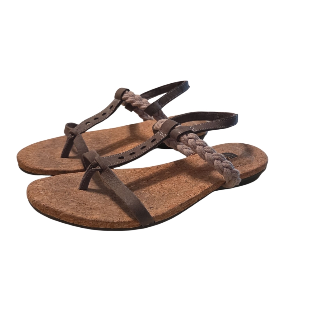 The North Face Women's Bridgeton Slingback Sandals In Dark Gull Gray Size 7 - Picture 3 of 6